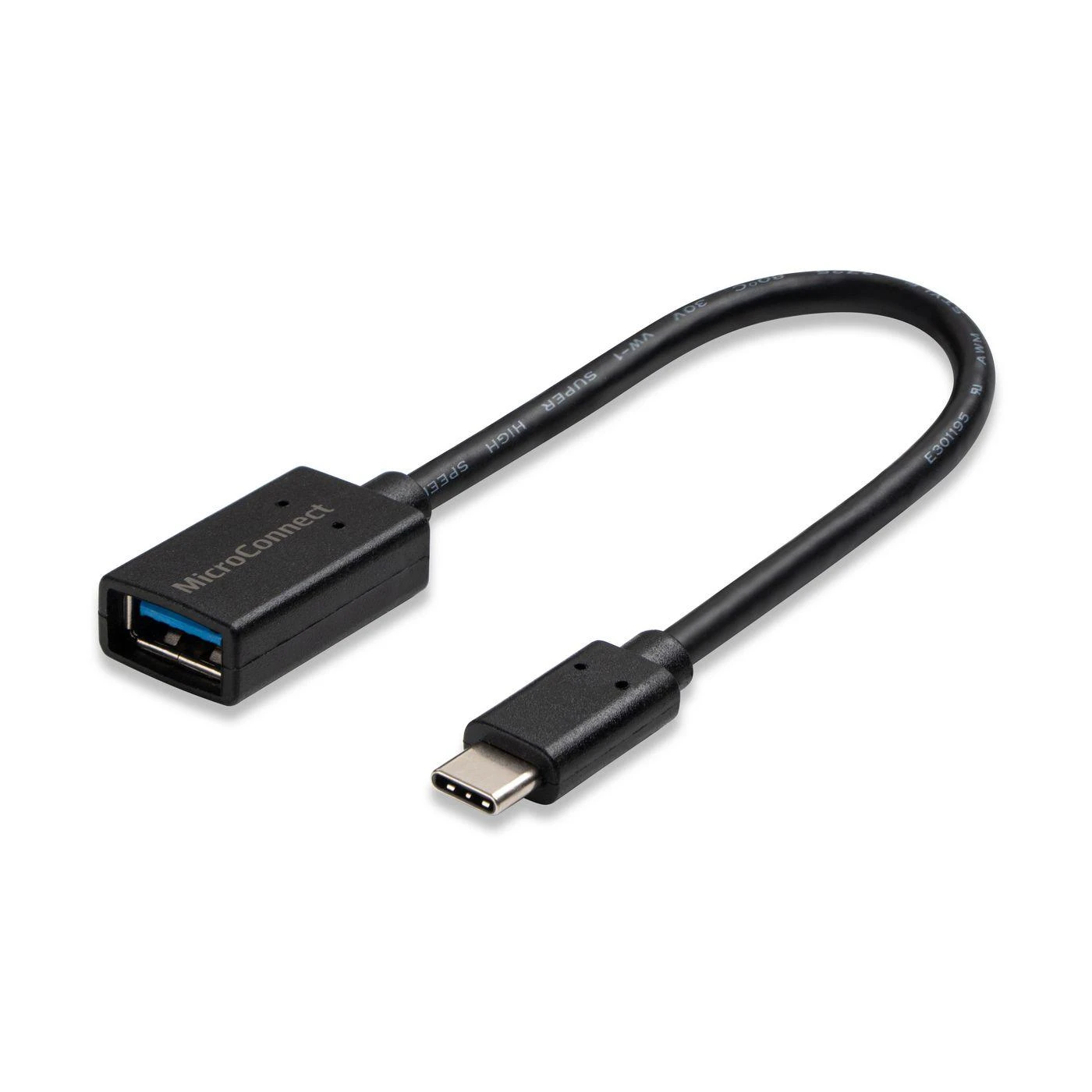 MicroConnect USB-C į USB-A adapteris su laidu