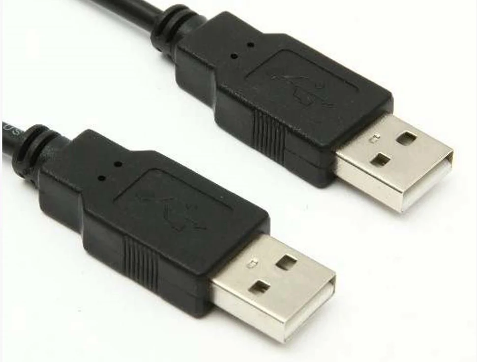 Kabelis USB MicroConnect USB-A - USB-A 1.8 m Juodas (USBAA2B)