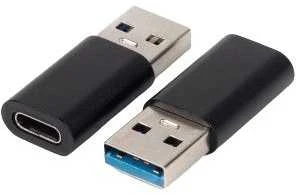 MicroConnect USB-A kištuko ir USB-C lizdo adapteriai