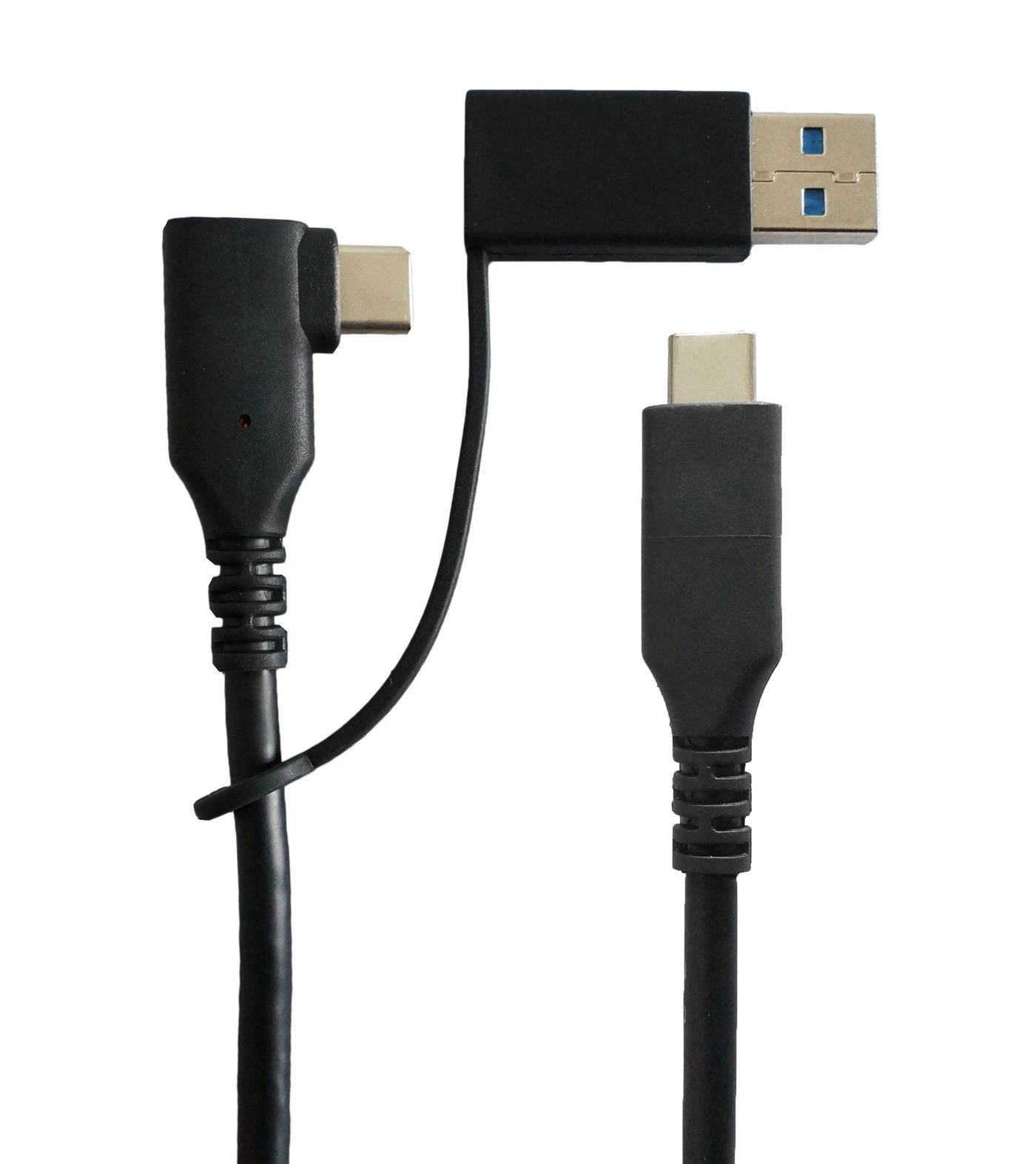 Kabelis USB MicroConnect USB-A + USB-C - USB-C 1 m Juodas (USB3.1CC1MDE)