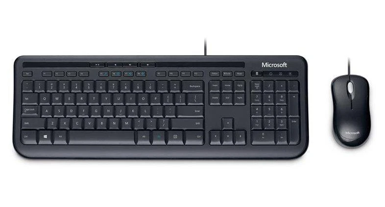 Klaviatūra Incase su laidu DESKTOP 600 DE LAYOUT - QWERTZ Juodas GERMAN