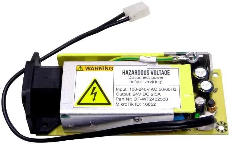 MikroTik MIKROTIK 24V 2.5A MAITINIMO ĮRANGA