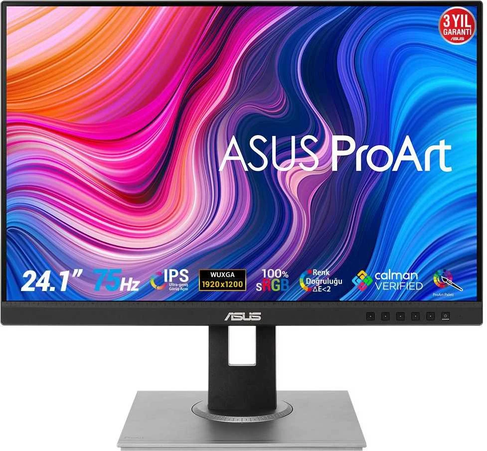 Monitorius ASUS ProArt PA248QV, 24.1", IPS, 1920 x 1200, 75 Hz, 5 ms