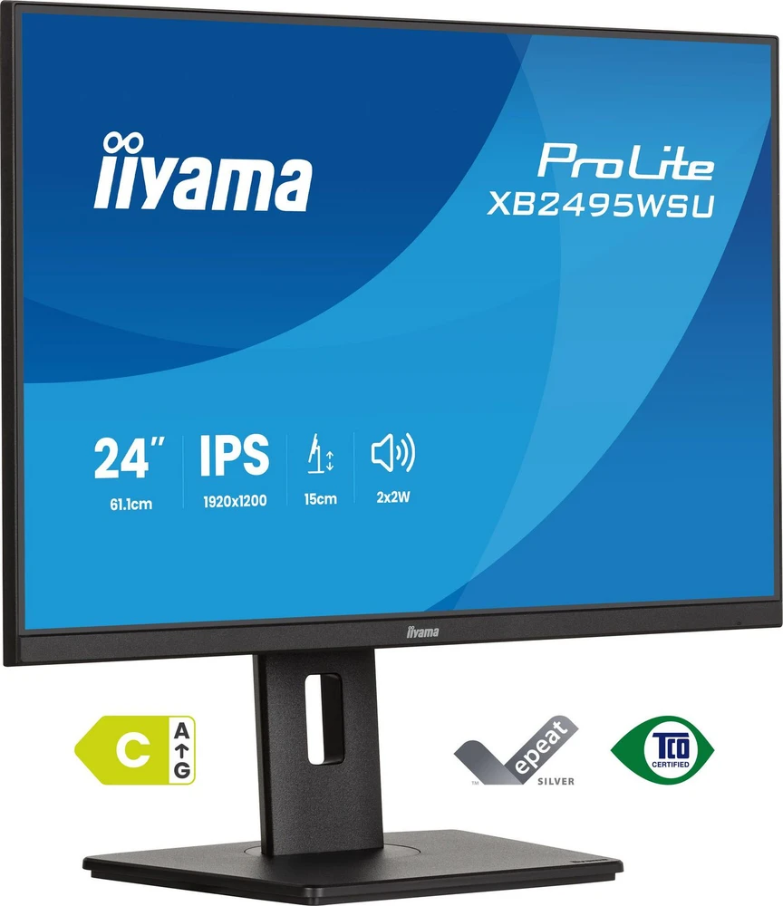 Monitorius iiyama XB2495WSU-B1 24.1" IPS WUXGA