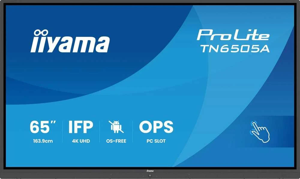 Monitorius Iiyama TN6505A-B1AG 65IN UHD - IR 40P TOUCH AG WITH NO-OS
