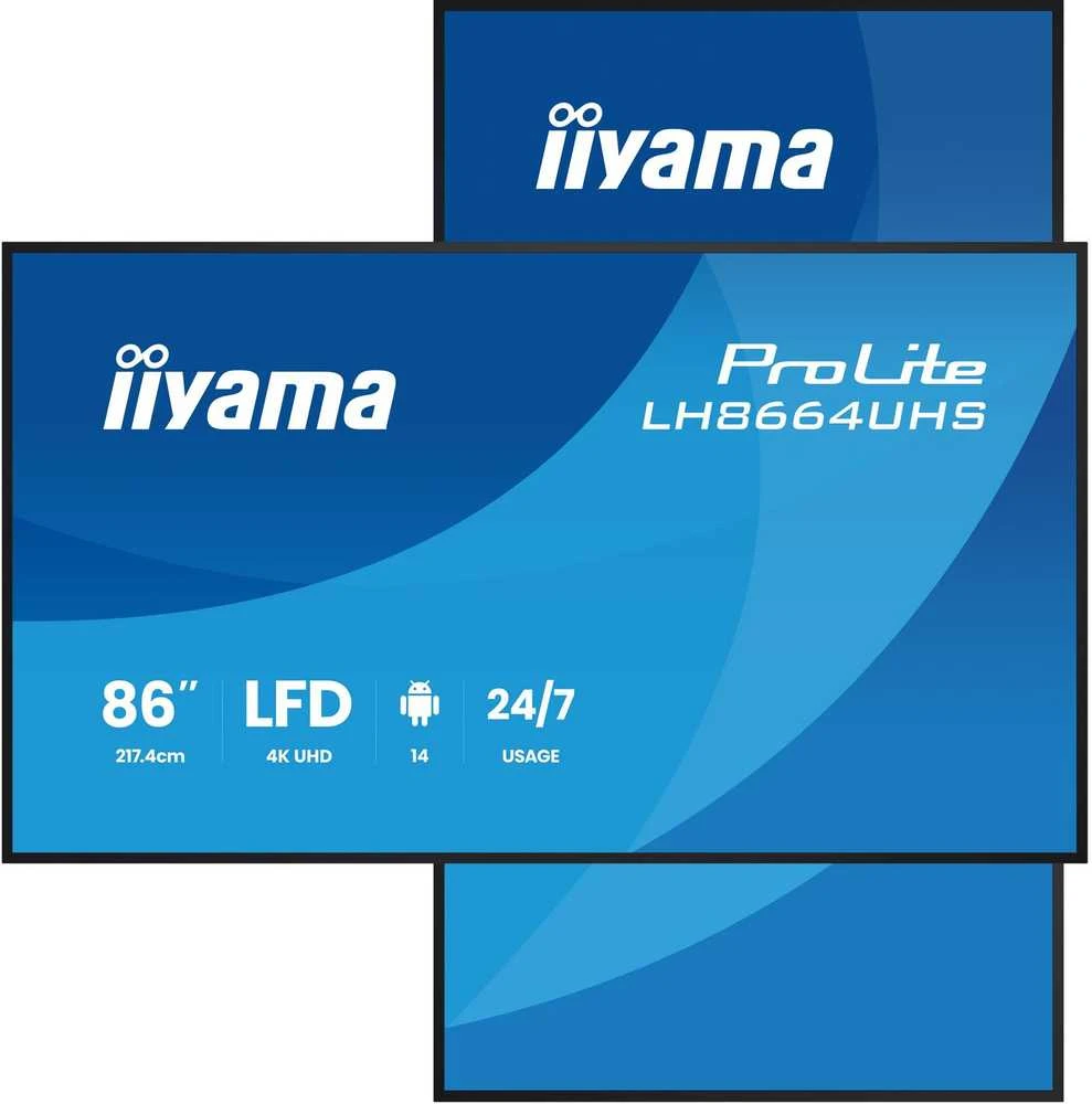 Monitorius iiyama ProLite LH8664UHS-B3AG