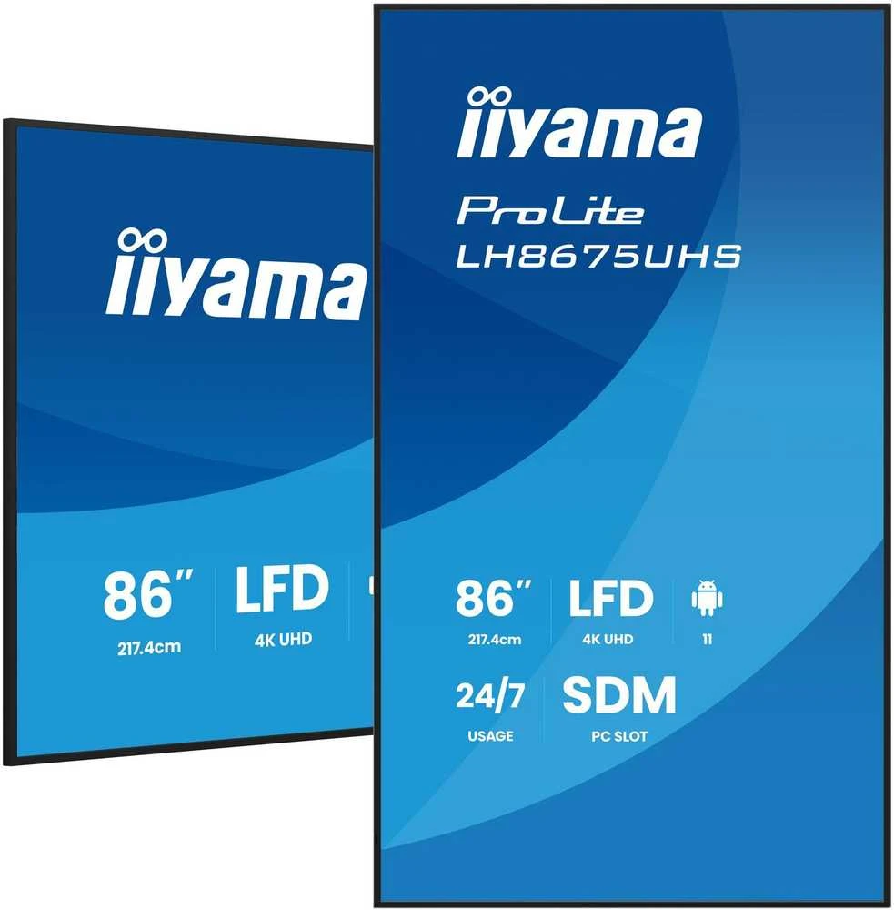 Monitorius iiyama ProLite LH8675UHS-B2AG