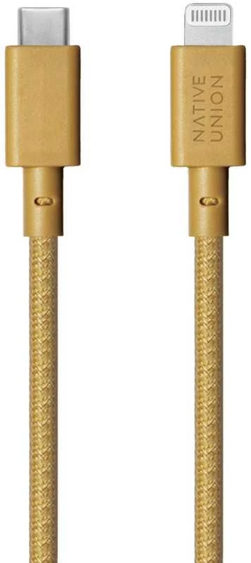 Native Union Juostinis maitinimo laidas (USB-C – Lightning) 3 m