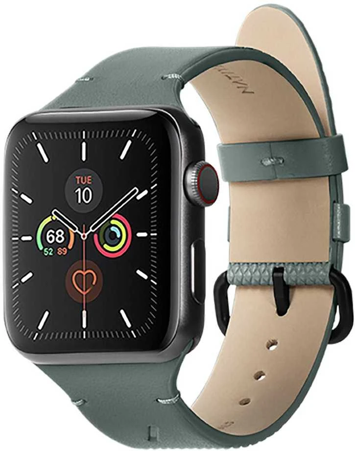 Dėklas Native Union Exkluzivni Native Union (RE)CLASSIC Strap for Apple Watch 44mm, slate žalias