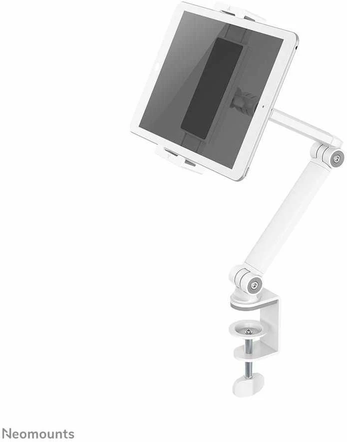 NEOMOUNTS Planšetė DESK CLAMP (SUITED FROM 4,7" UP TO 12.9") Baltas