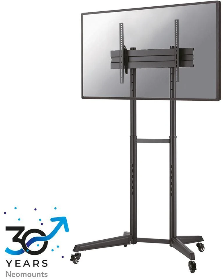 Laikiklis Neomounts NEWSTAR MOBILIŲJŲ GRINDŲ STOVĖLIAI NEMOBILIUOSE (REGULIUOJAMO AUKŠTIS: 128,5-145 CM)
