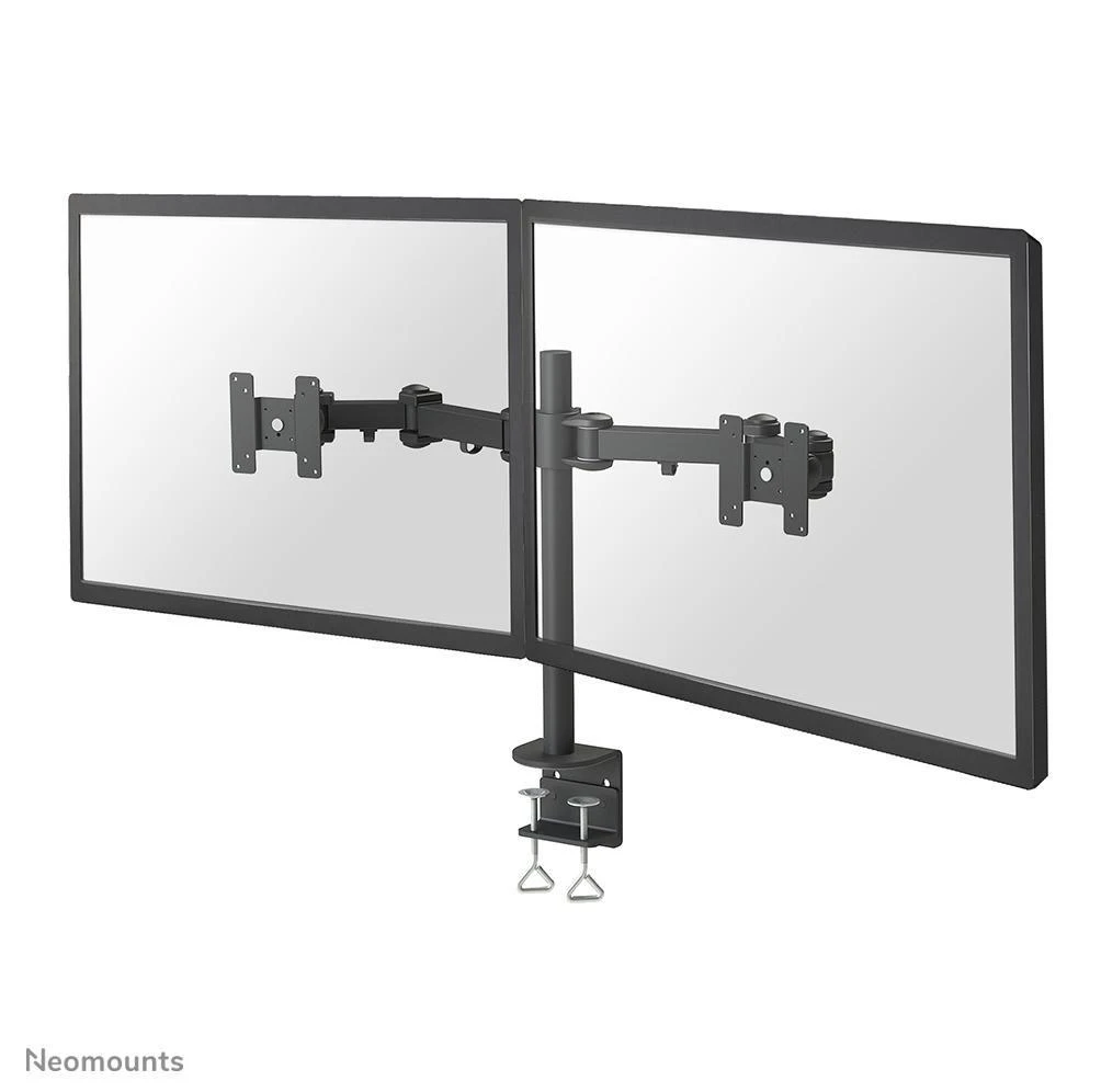 Neomounts „NewStar“ plokščiaekranis stalo laikiklis (spaustukas), 10-30“, c:Juodas