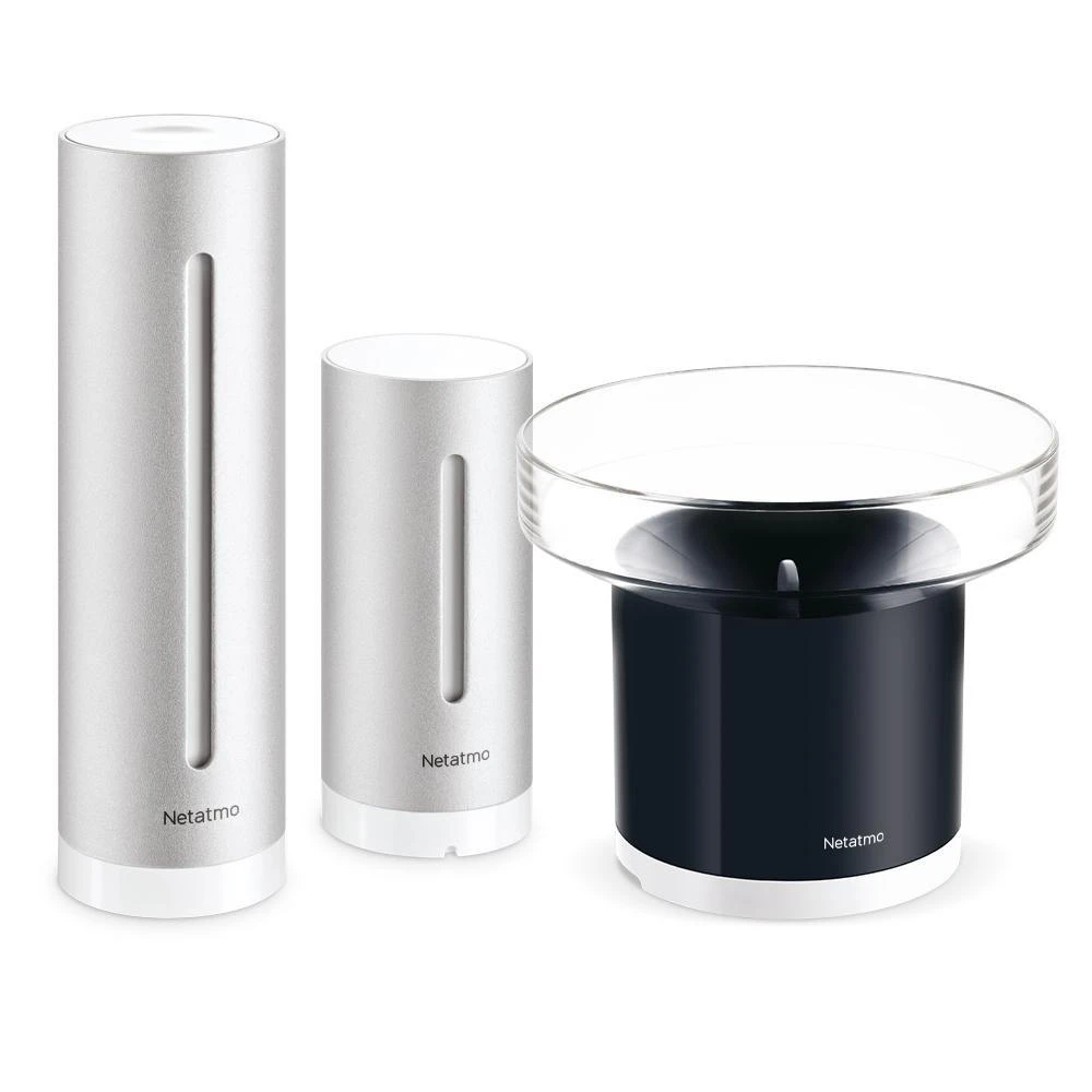 Netatmo Rinkinys orų stotis + lietaus matuoklis