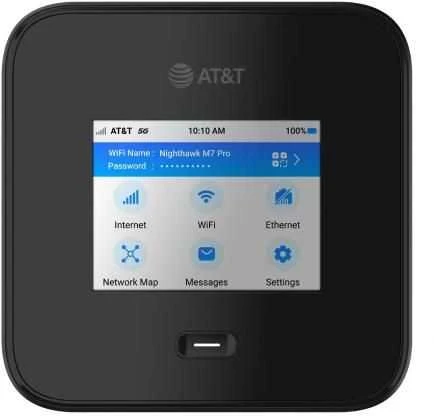 Maršrutizatorius „Netgear MR7450-100EUS“ 5G belaidis stotelė, 7 colių
