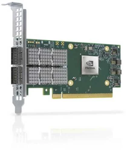 Mellanox ConnectX-6 Dx EN adapterio kortelė, 100GbE dviejų prievadų QSFP56, PCIe4.0 x16, be kriptovaliutų