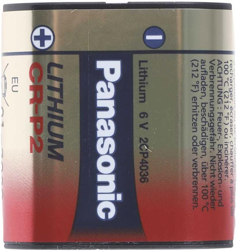 Panasonic CR-P2 Ličio elementai 6V CRP2 223