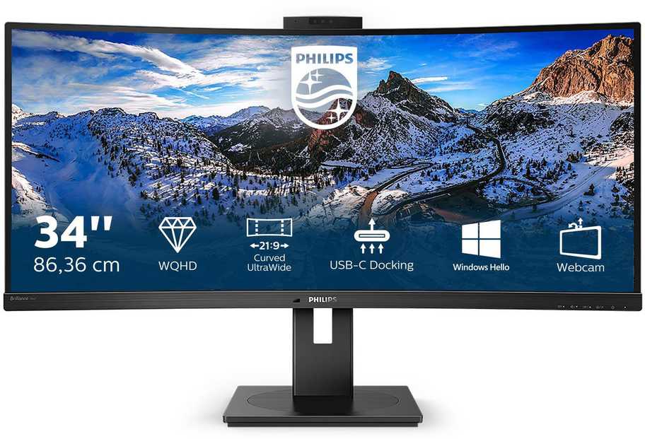 Monitorius Philips P Line 346P1CRH (346P1CRH)