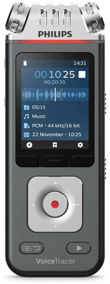 Diktofonas „Philips DVT8115“ 8 GB USB atmintinė