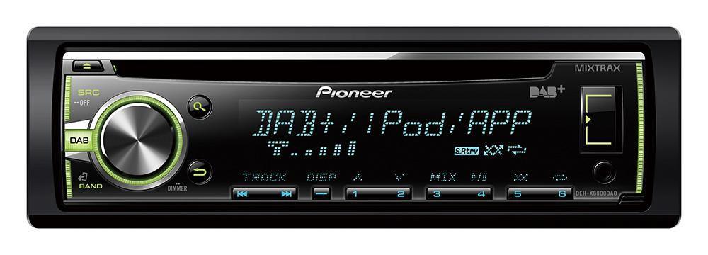 Automagnetola Automobilių radijo Pioneer DEH-X6800DAB