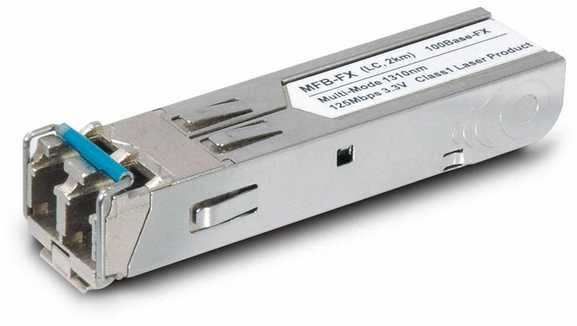 Šakotuvas Assmann Electronic SFP MODULIS 100BASE-FX BANGOS ILGIS: 1310 NM MULTIMOD 2KM PLANET MFB-FX