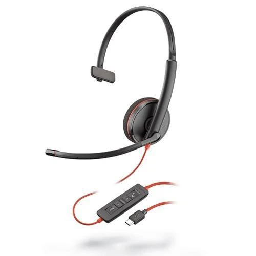 Viengubos Poly C3210 ausinės su USB-C laidu