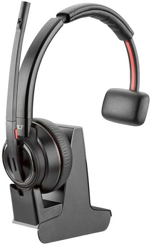 Poly Savi 8210 UC ausinės su įkrovimo stovu