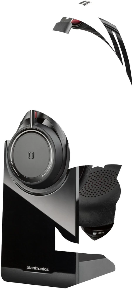 Plantronics „Poly“ stalinio kompiuterio įkrovimo dėklas, skirtas „Voyager Focus UC“.