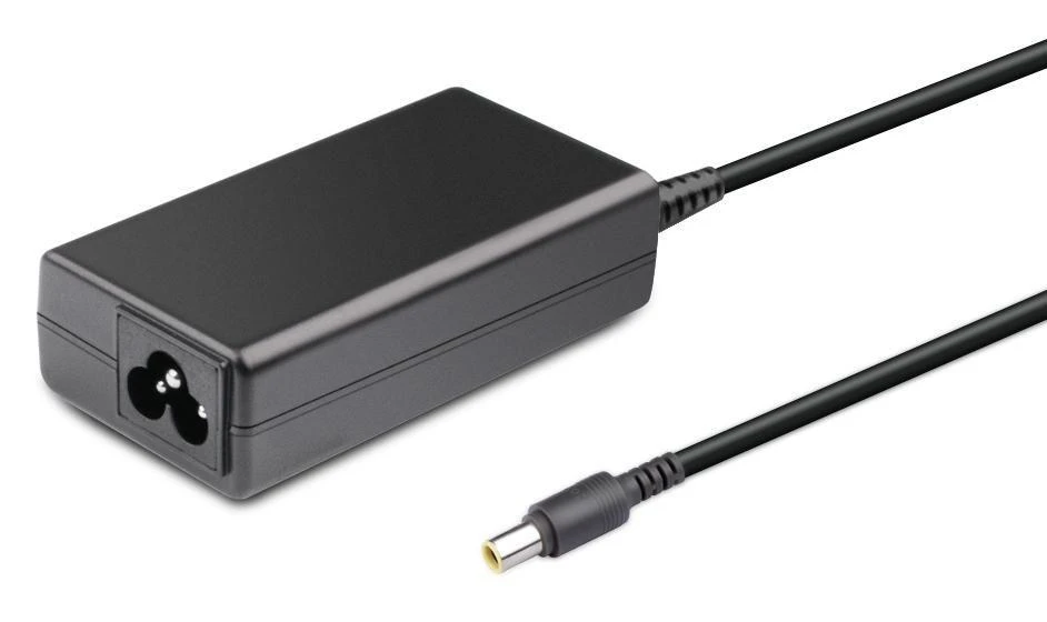 Juodas Lenovo 65W maitinimo adapteris su 5.5mm jungtimi