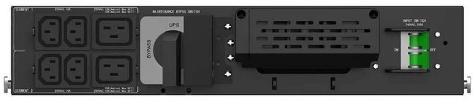 Power Walker MAINTENANCE BYPASS SWITCH / PDU RACK 19" DLA UPS POWERWALKER VFI ICR IOT 1/1 6 GNIAZD TERMINAL