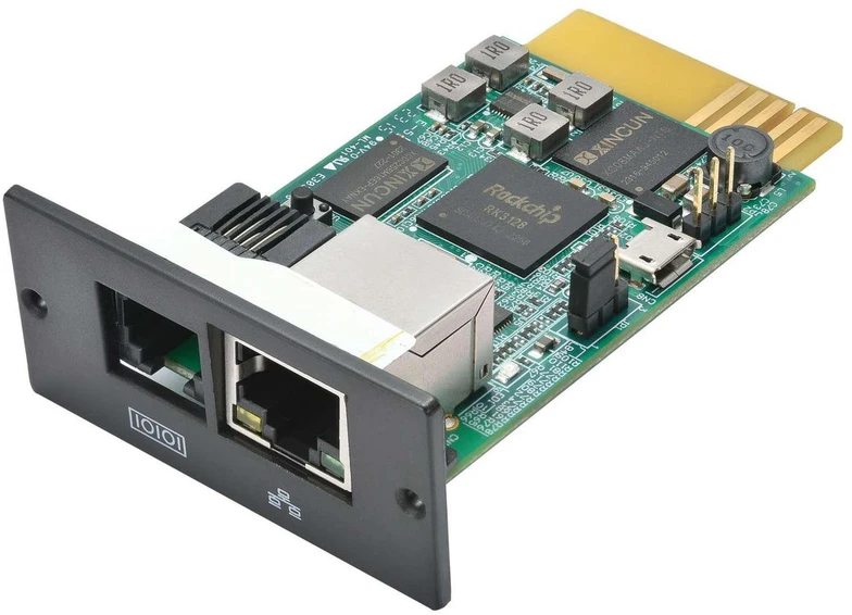 „Power Walker“ SNMP 1 Gbps modulis iš UPS VFI CG, CPG, CPH, C LCD, CRM, CRS, CW, RMG