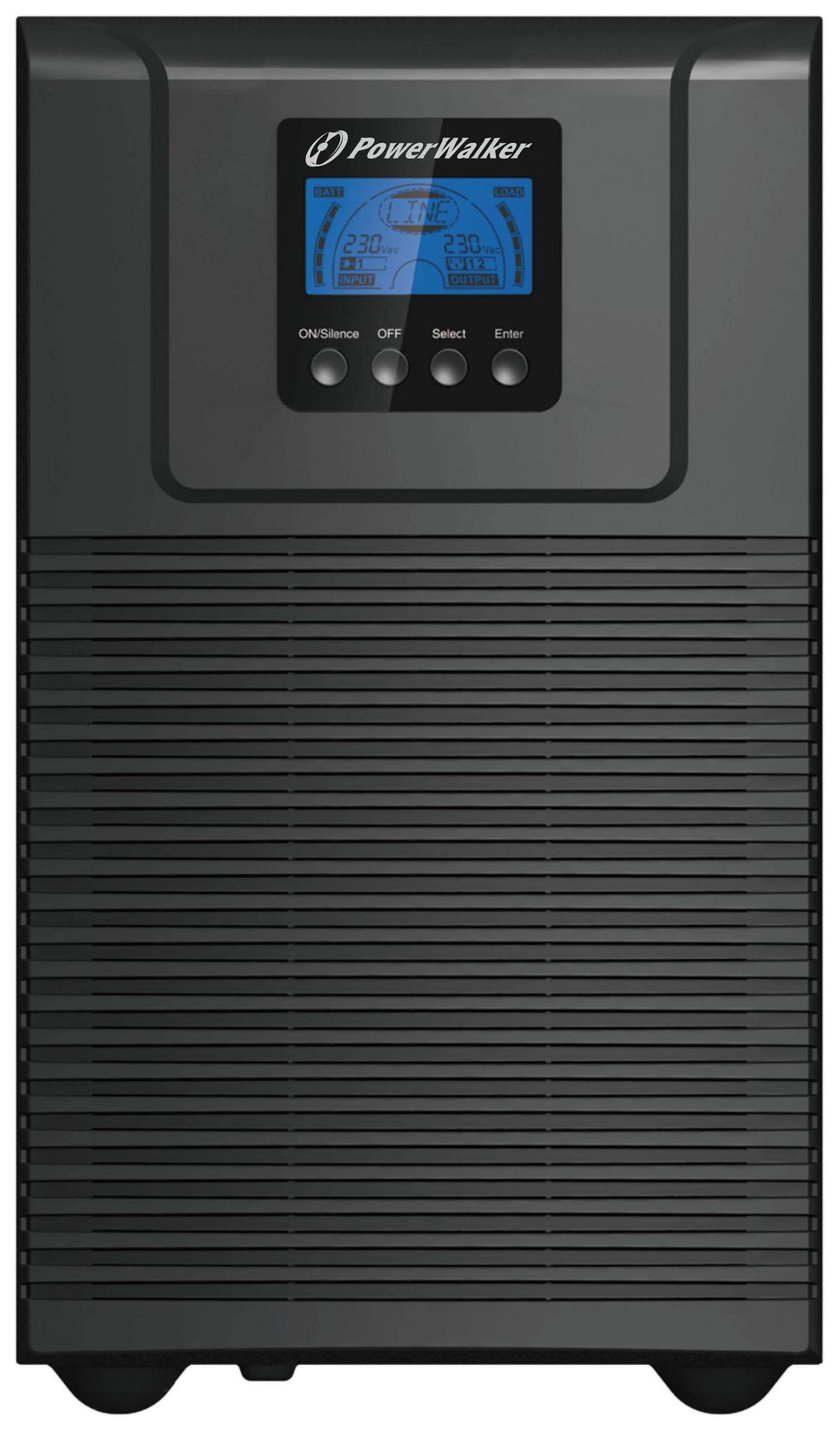 Power Walker POWERWALKER VFI 3000 TGB UPS On-Line 3000VA 4x IEC USB/RS-232 Tower EPO LCD