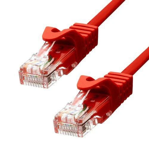 ProXtend ProXtend U/UTP CAT5e PVC AWG 24 CU Raudona 0.5M