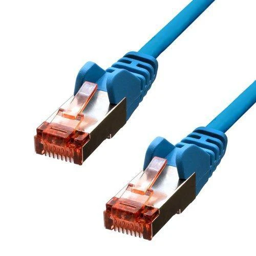 ProXtend Patchcord Cat.6, F/UTP, PVC, AWG 26, CCA, mėlyna, 5m (V-6FUTP-05BL)
