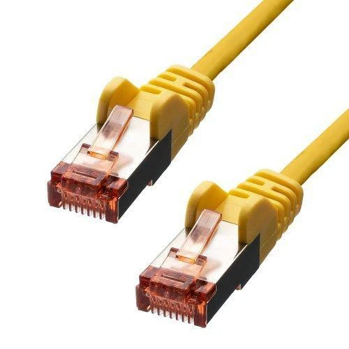 „ProXtend“ jungiamasis laidas Cat.6, F/UTP, PVC, AWG 26, CCA, geltonas, 3m (V-6FUTP-03Y)