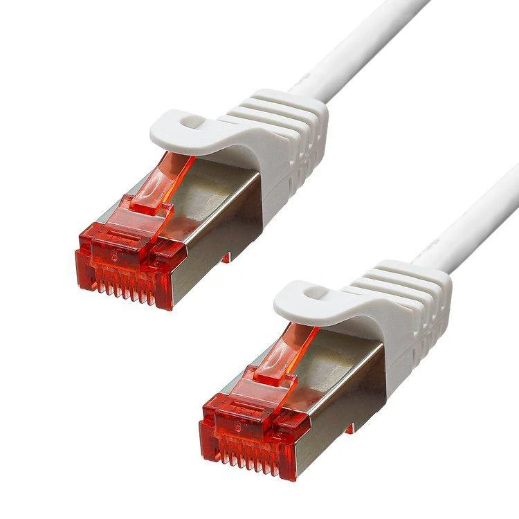 ProXtend F/UTP CAT6 LSZH AWG 26 CU Baltas 7M (6FUTP-07W)