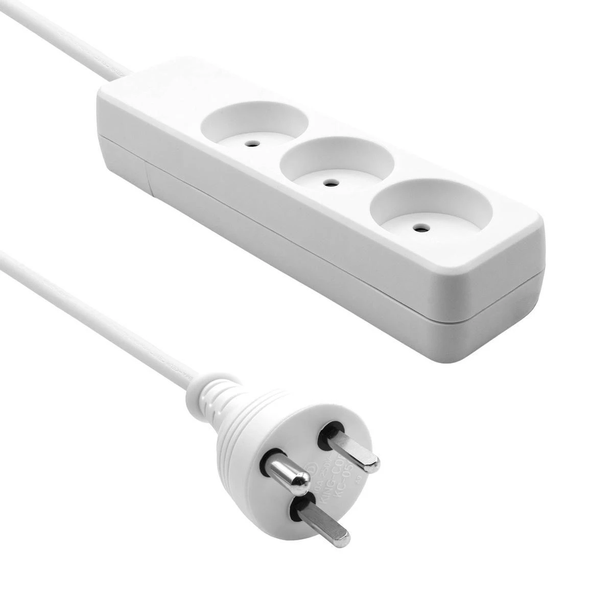 ProXtend Danijos Power Strip 3- way 3 lizdai 15 m baltos spalvos (K3- KIT15W)