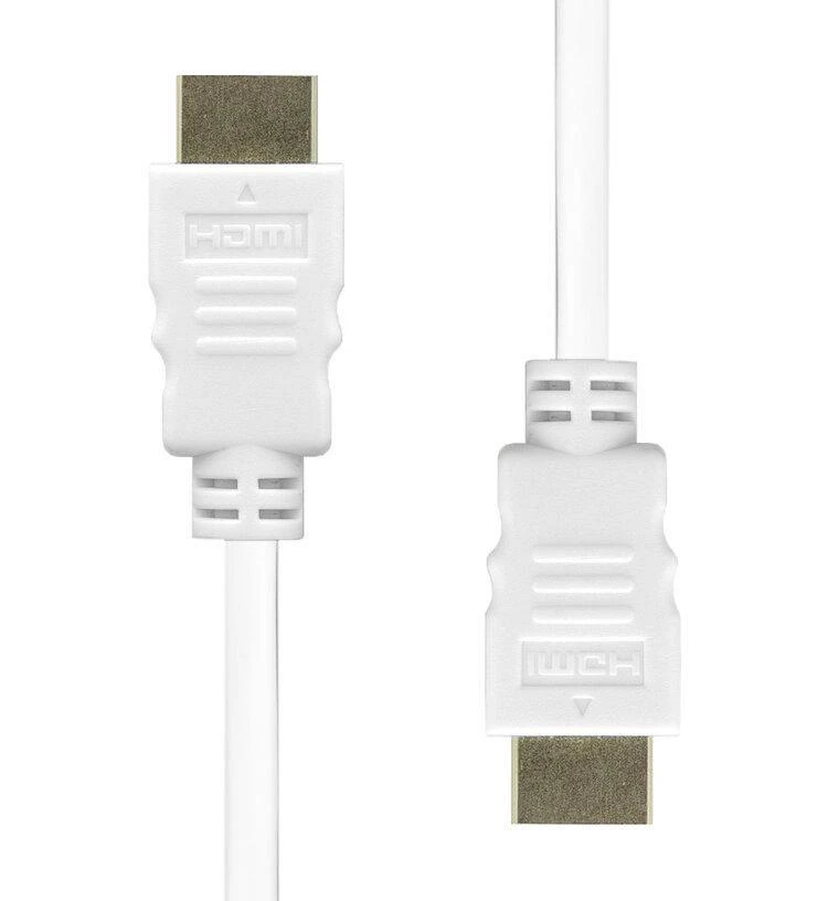 ProXtend HDMI kabelis: baltos jungtys iš arti