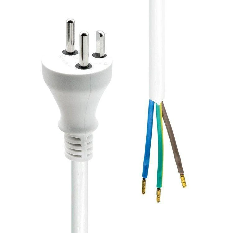 Maitinimo kabelis ProXtend ProXtend Power Cord Danija atidaryti pabaiga 5M Balta