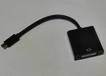 Adapteris USB ProXtend USB-C - DVI Juodas (USB C (Male) Adapteris to DVI)