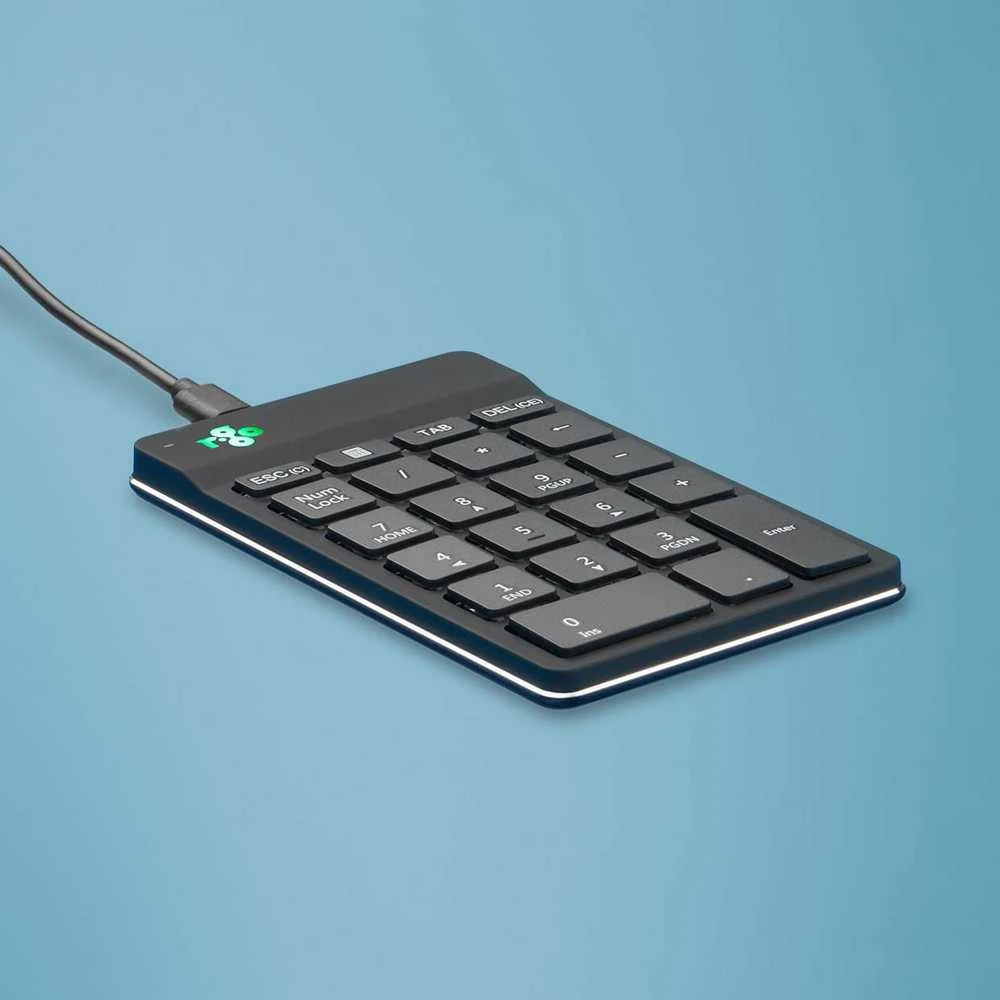 Klaviatūra R Go Tools NUMPAD BREAK su laidu Juodas -