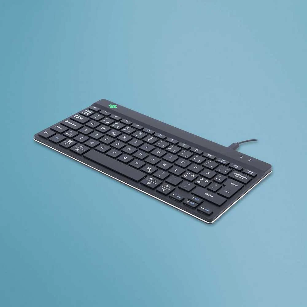 R Go Tools R-Go Klaviatūra Compact Break Nordic-išdėstymas juodas