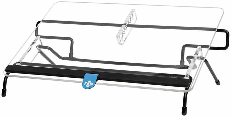 R Go Tools R-GO dokumentų laikiklis FlexRead iki A3 skaidrus akrilas/juodas