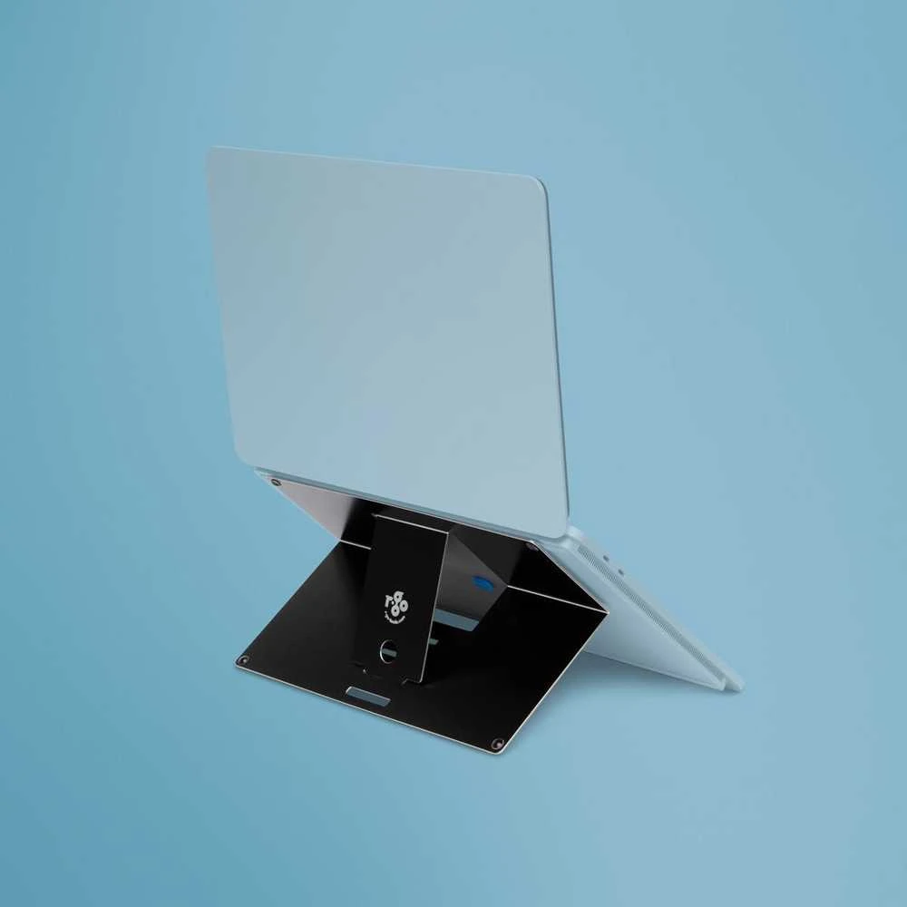R-Go Tools R-Go Laptopständer 10"-22" Max.5KG Riser juodas