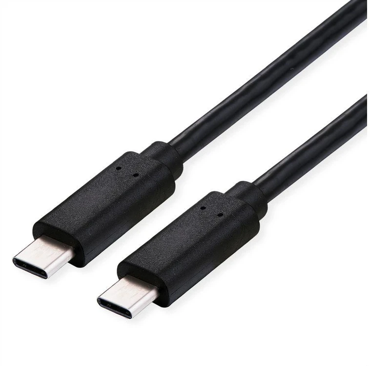 USB kabelis Roline USB-C - USB-C 2 m juodas (11.02.9105)