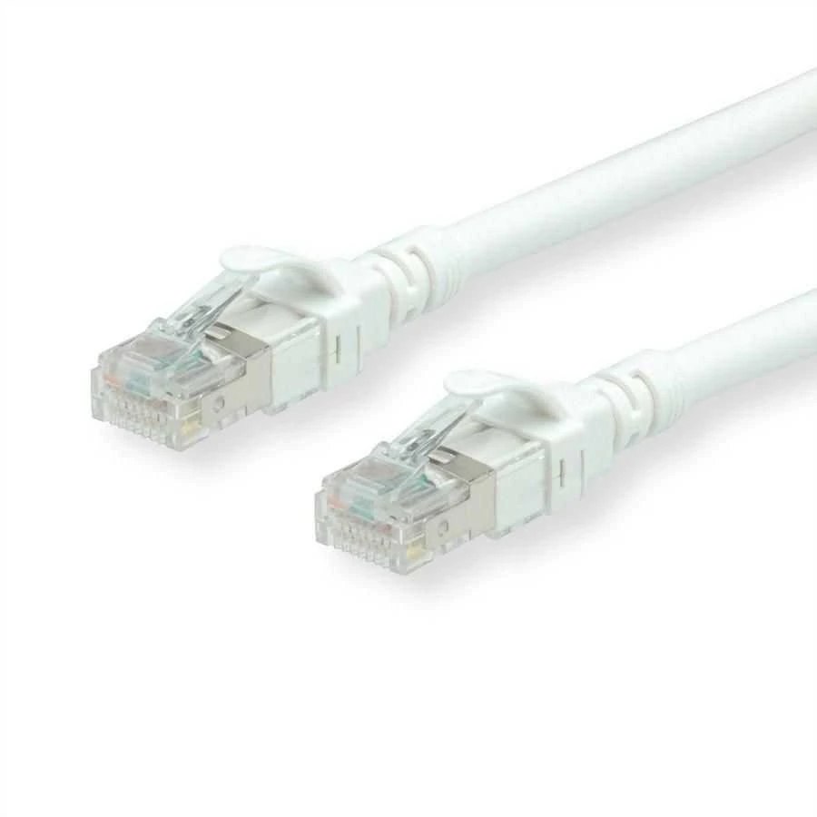 Roline ROLINE – Patch – Kabelis – RJ- 45 (M) iki RJ- 45 (M) – 10 m – SFTP – CAT 6a – baltas (21.15.2867)