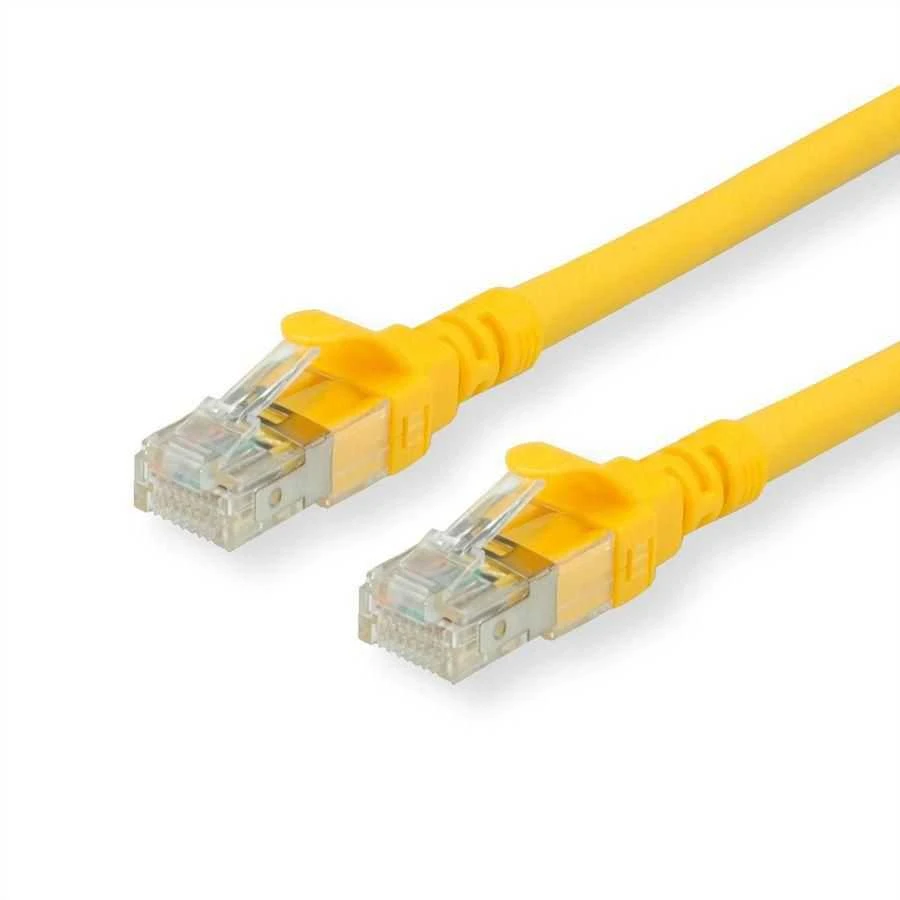 Roline ROLINE – Patch – Kabelis – RJ-45 (M) iki RJ-45 (M) – 7,5 m – SFTP – CAT 6a – geltonas (21.15.2826)