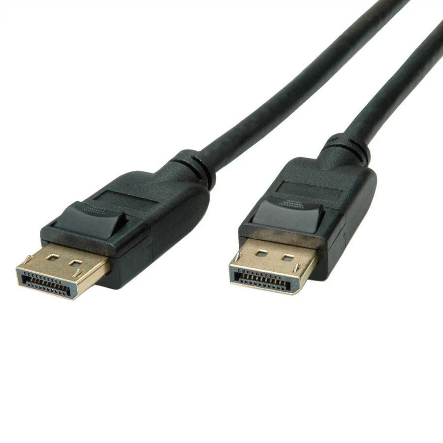 ROLINE DisplayPort laidas su fiksatoriais