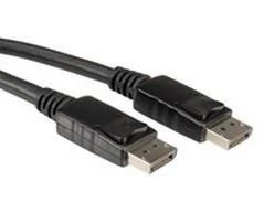 DisplayPort laidas su fiksavimo mechanizmu