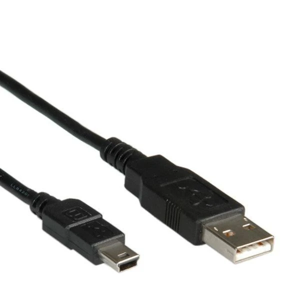 Kabelis USB Roline USB-A - 3 m Juodas (11.02.8730)