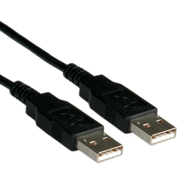 Oem USB kabelis Roline USB-A - USB-B 1,8 m Juodas (11.02.8918)